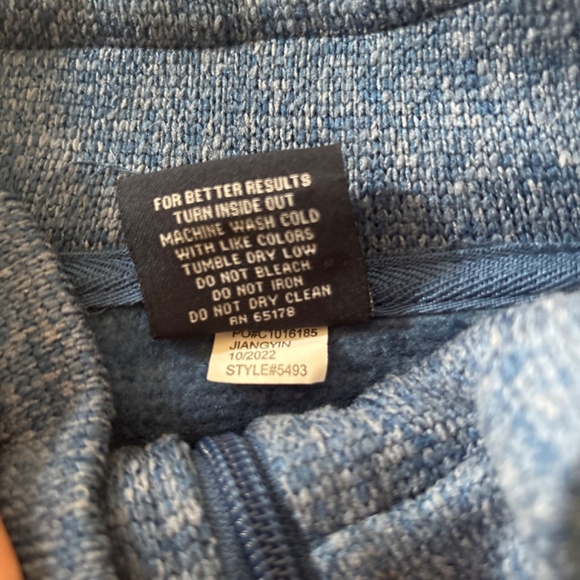 Columbia University NYC Charles River Women's Blue Heather Heathered Fleece Jack - Picture 3 of 9